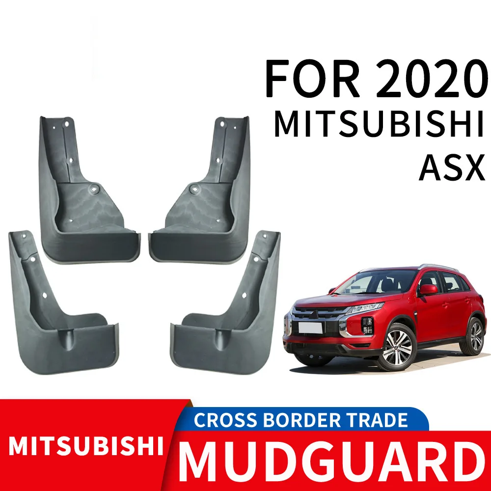 

For 2020 MITSUBISHI ASX Car tire mudguard,Mudflaps Front Rear Flares Splash Guards Cover Car Accessoie