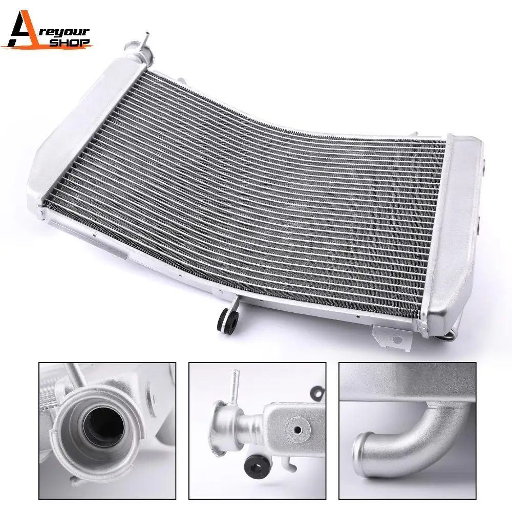 Areyourshop Motorcycle Aluminum Cooler Cooling Radiator For Yamaha YZF R1 R1M 2015-2017 R1S 2016-2017 Motorcycle Accessories