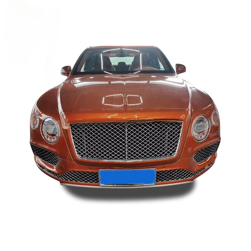 W12 Limited Edition Bentayga Electroplate Car Parts Front Bumper Lip Main Grille For Bently Body Kitscustom