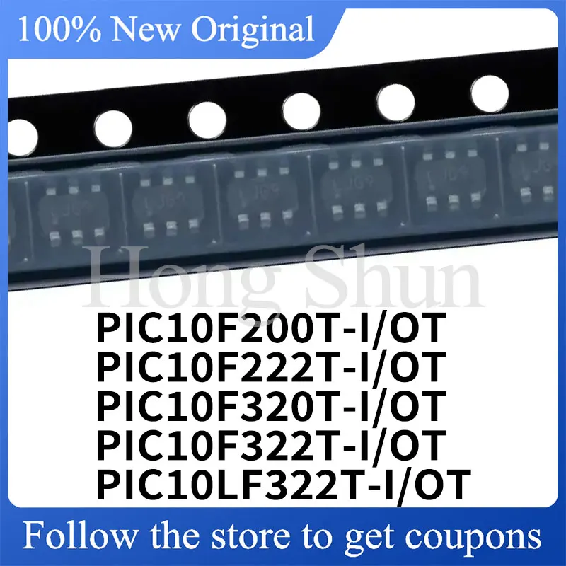 NEW PIC10F200T-I/OT PIC10F222T-I/OT PIC10F320T-I/OT PIC10F322T-I/OT PIC10LF322T-I/OT New quality