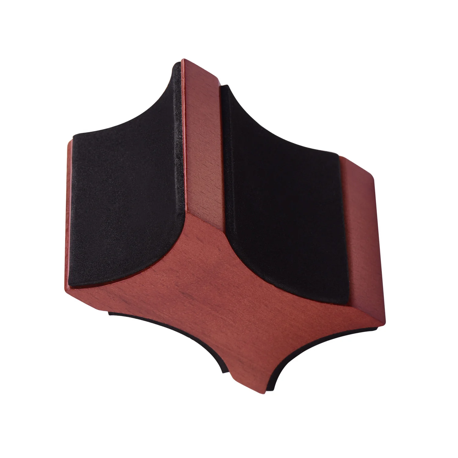 R164 Guitar Neck Rest Support Pillow Mahogany Material 2 Usage Height Luthier Tool for Electric Acoustic Guitar Bass Mandolin