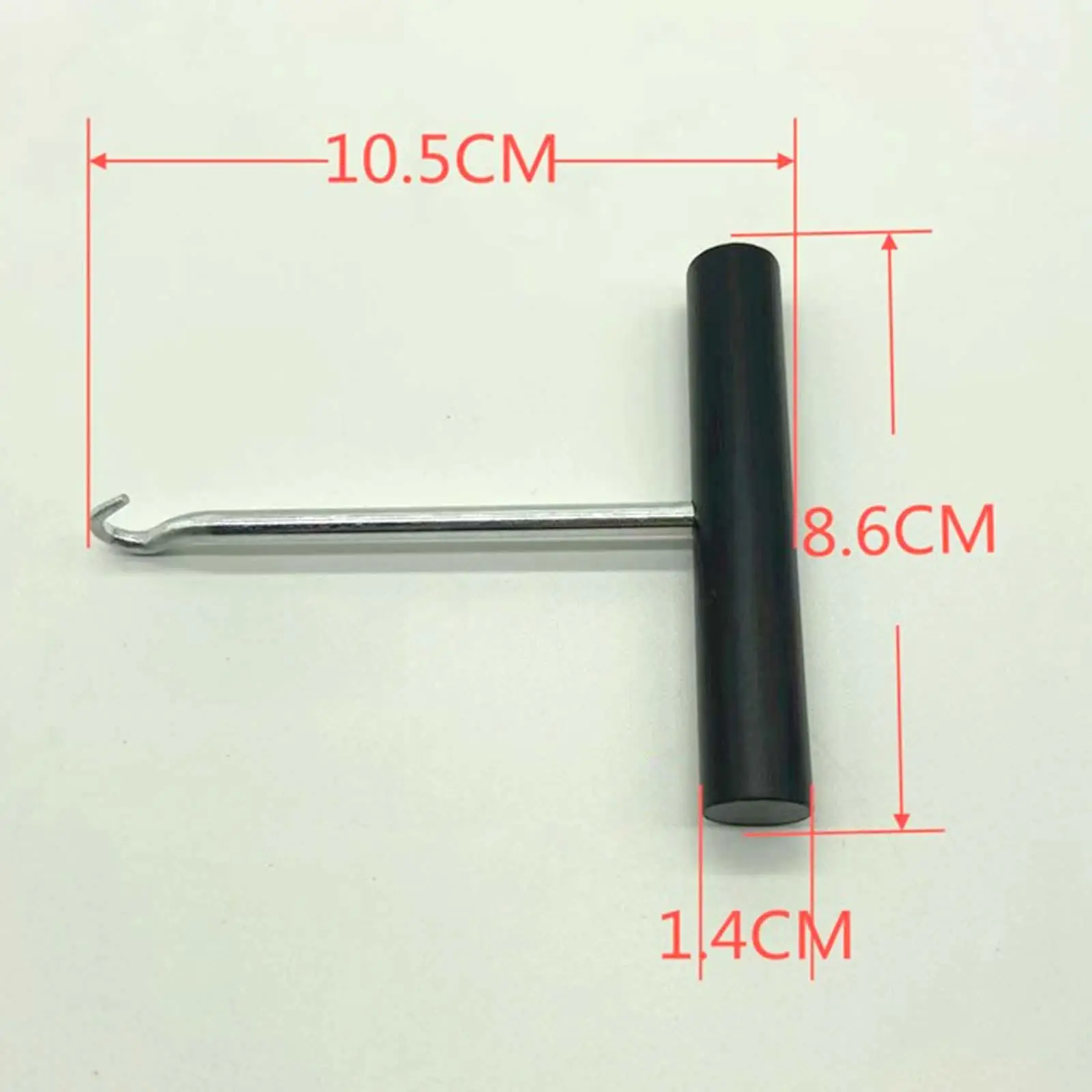 

Aluminum Racket Stringing Puller Hook Wire Detachable Restring Tool for Tennis Squash Sports Practice