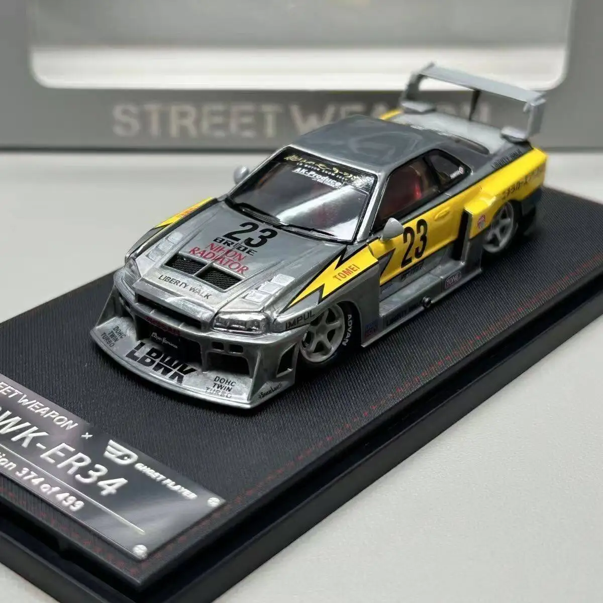 diecast-sw-1-64-scale-gt-r-er34-clear-coat-special-edition-alloy-car-model