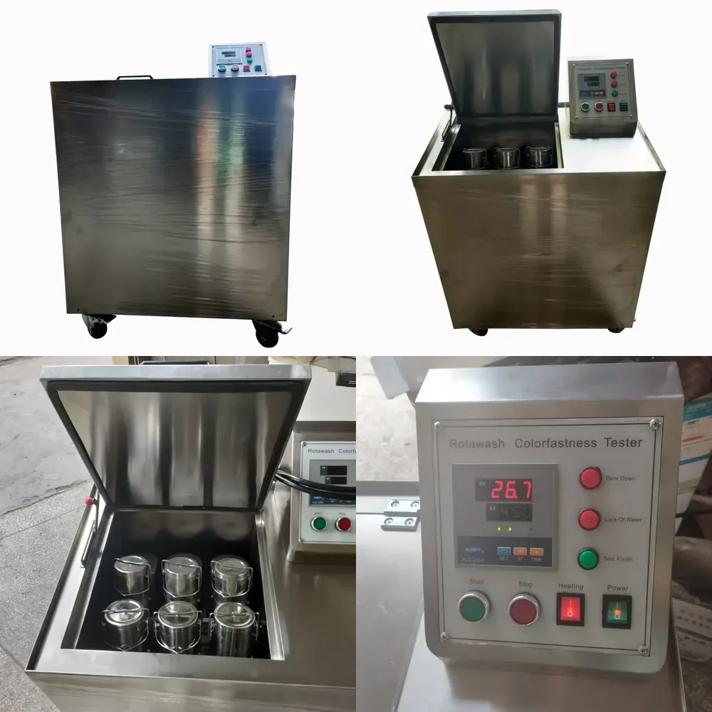 2026 Hot Item Lab Textile AATCC Washing Machine Fabric Washing Fastness Tester for Color Fastness Test Machine