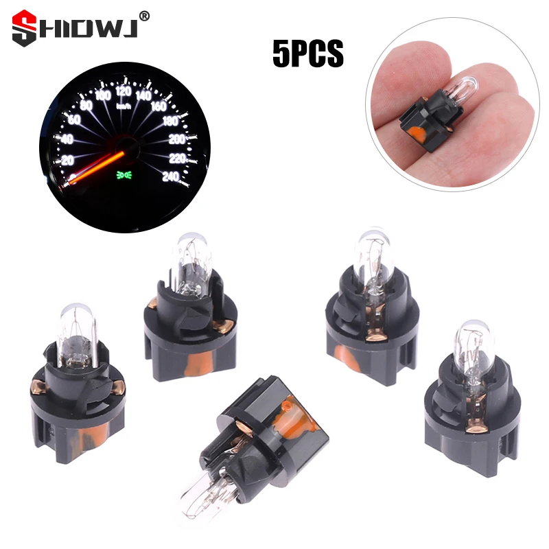 5Pcs High Quality For Toshiba 12V1.2W V-2 Small Bulb Indicator Light Car Instrument Lamp