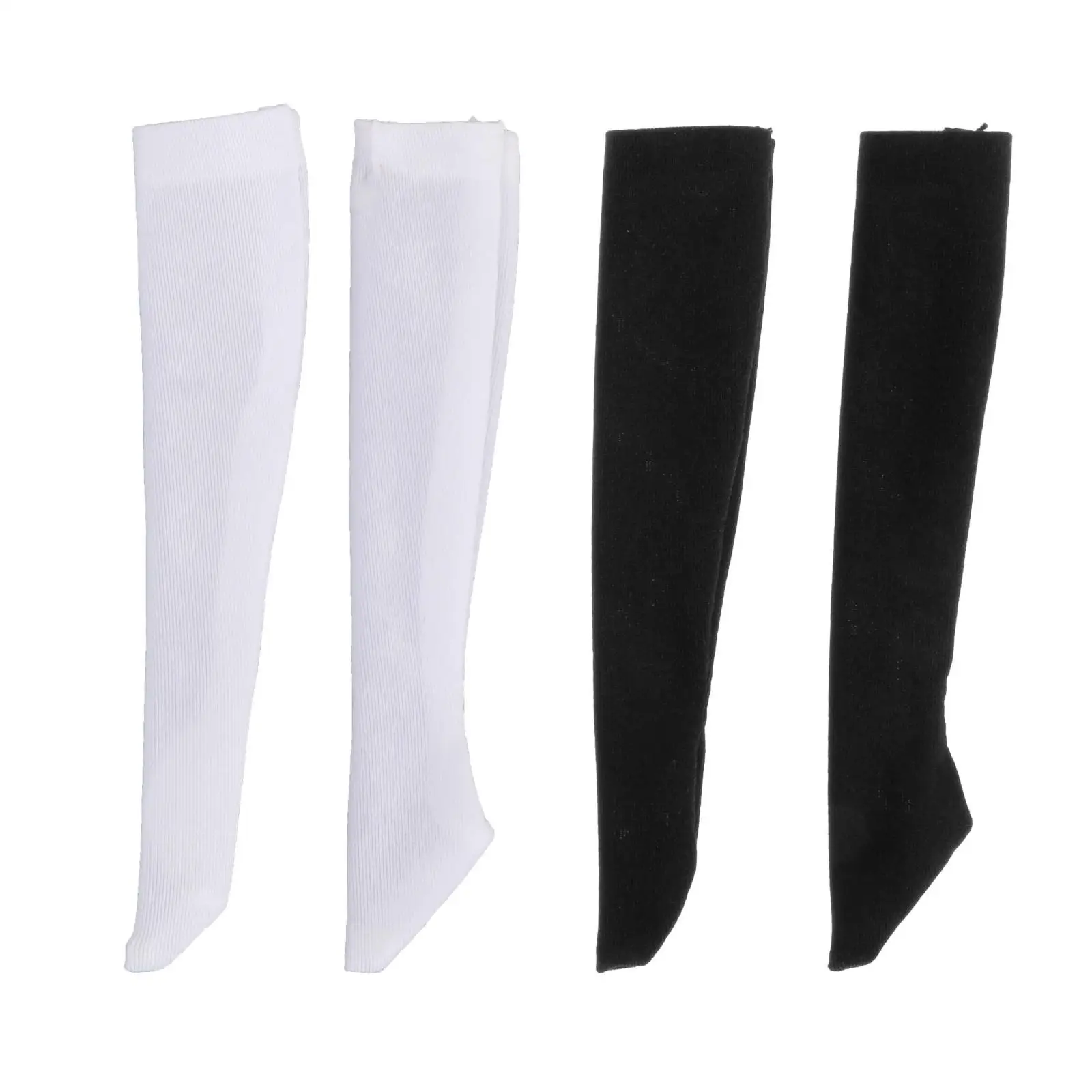 

1/6 Scale Tube Socks Casual Tube Stocking Stylish Mini Athletic Socks Dolls Dress up for 12 inch Female Doll Action Figures