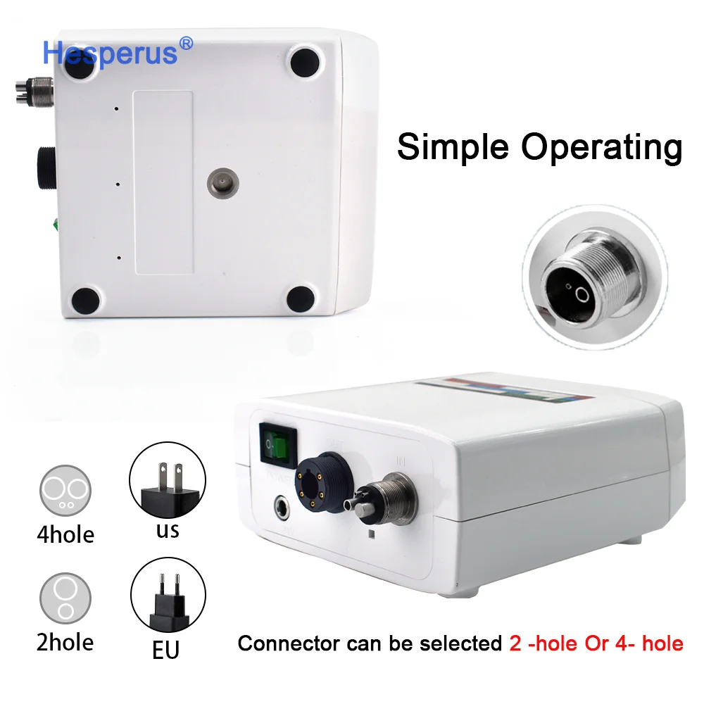 den tal Motore elettrico Motore brushless con manico a LED tipo E Micromotore a spruzzo interno adatto per contrangolo 1:1/1:5