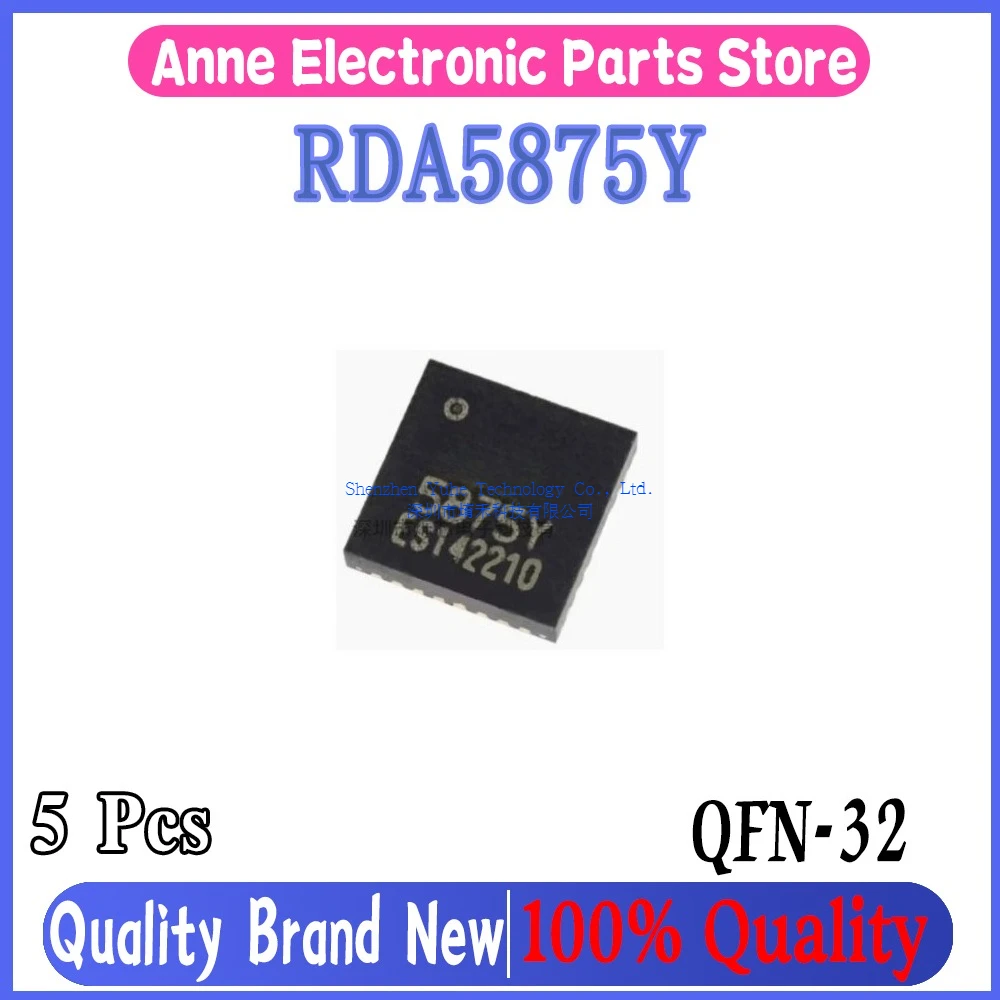(5piece)100% New RDA5875Y 5875Y QFN-32