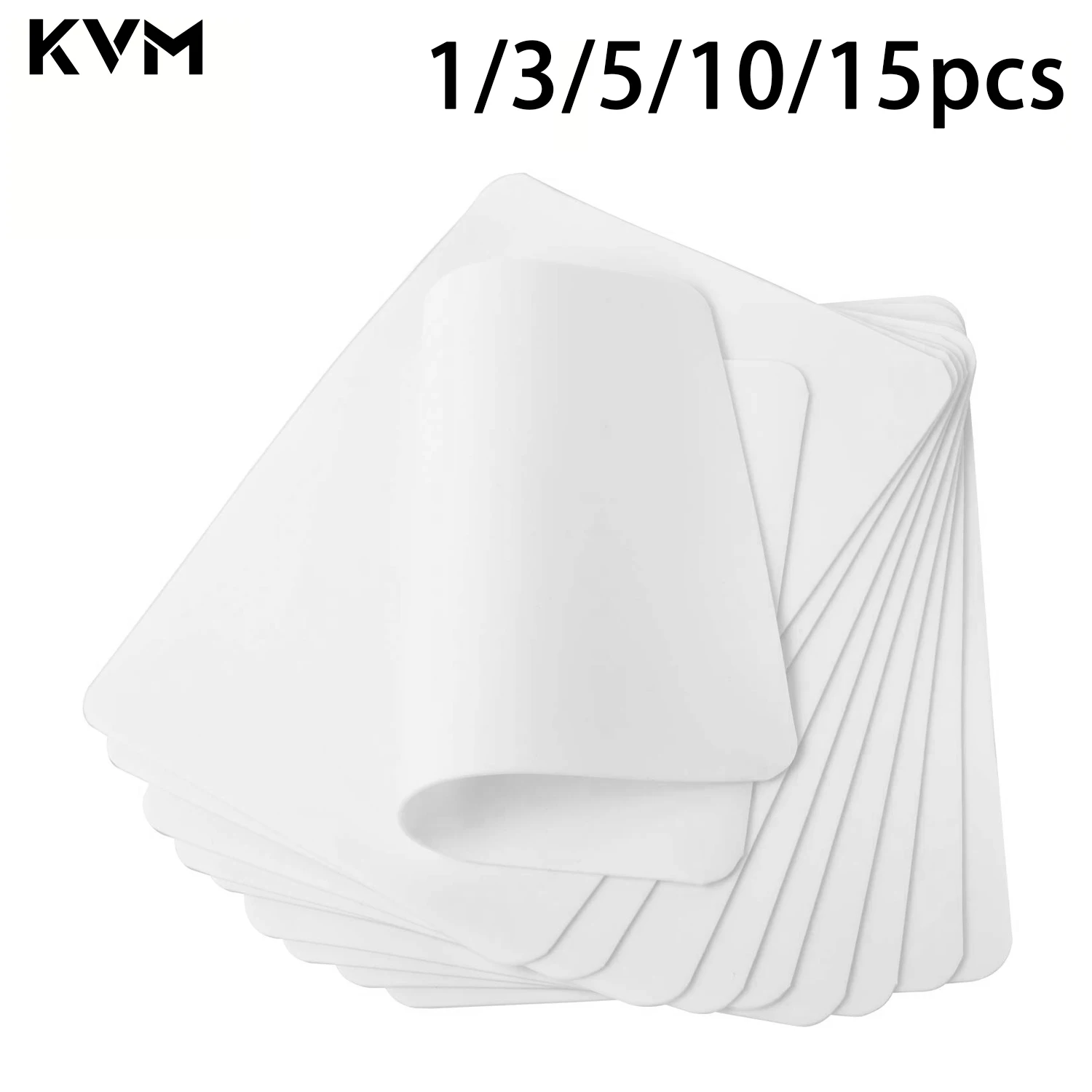 

15/10/5/3/1pcs Tattoo Practice Skin White Soft Silicone 2mm Thick Reusable Fake Skin for Tattoo Microblading Tattoo Accessories