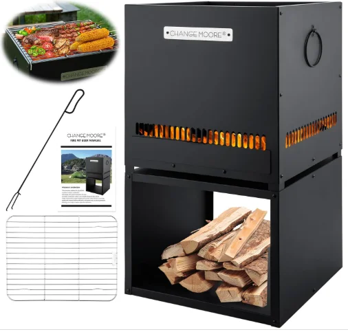 

Набор уличной печи для пиццы Goture Elite с коридоритом, сковородой из высококачественной нержавеющей стали, профессиональным термометром и D