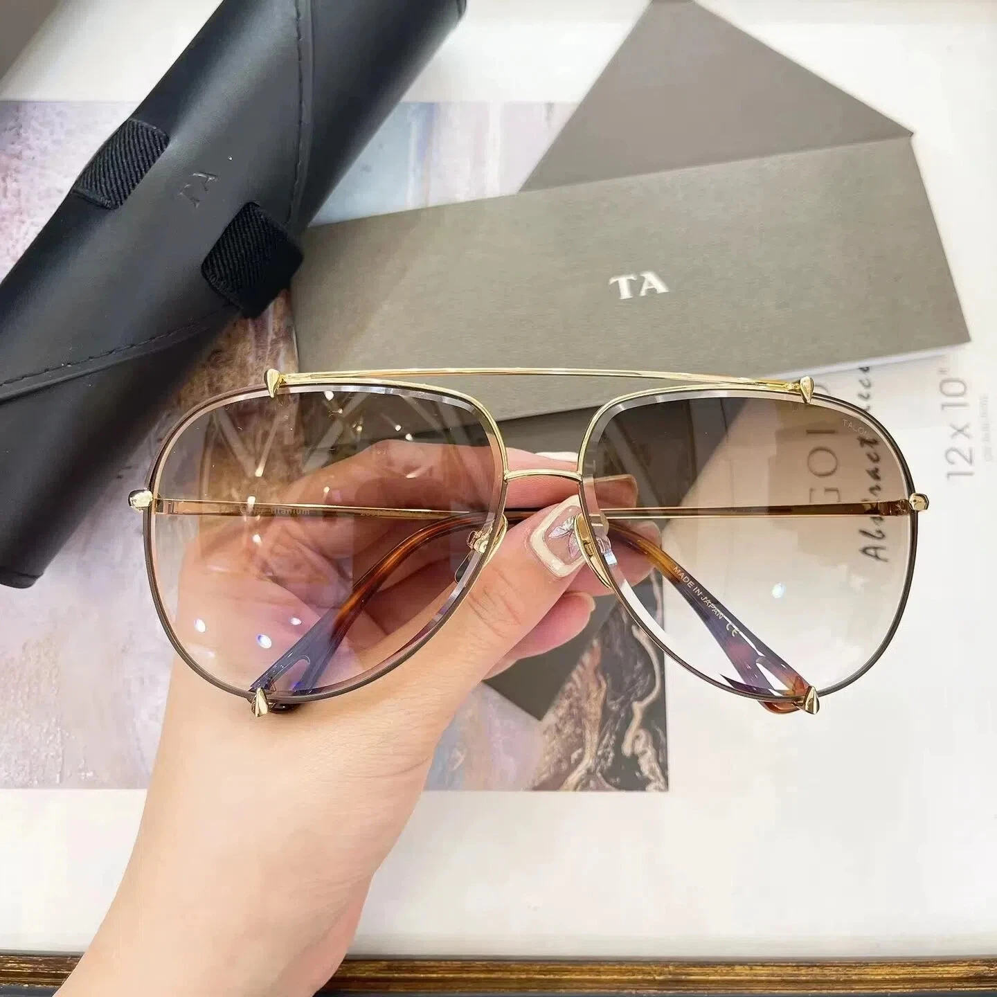 

Original Factory For DIYTA DT TALON 23007 With Brand Box Popular Gradient Driving Anti-Glare UV400 Leisure Men Women Sunglasses