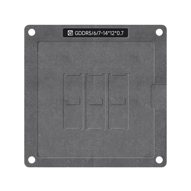 Amaoe BGA Reballing Stencil GDDR6 DDR6 FBGA180 D9WCW D9WCR D8BGW D8BGX K4ZAF325BM-HC16 K4Z80325BC-HC12 K4Z80325BC-HC14 D8BZC
