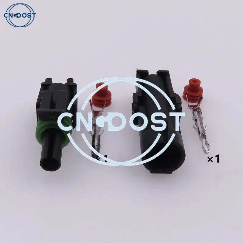 1 Set 1 Pin 12015791 12010996 Gf30 Electrical Cable Harness Plug Car Socket AC Assembly For Delphi Conenctor