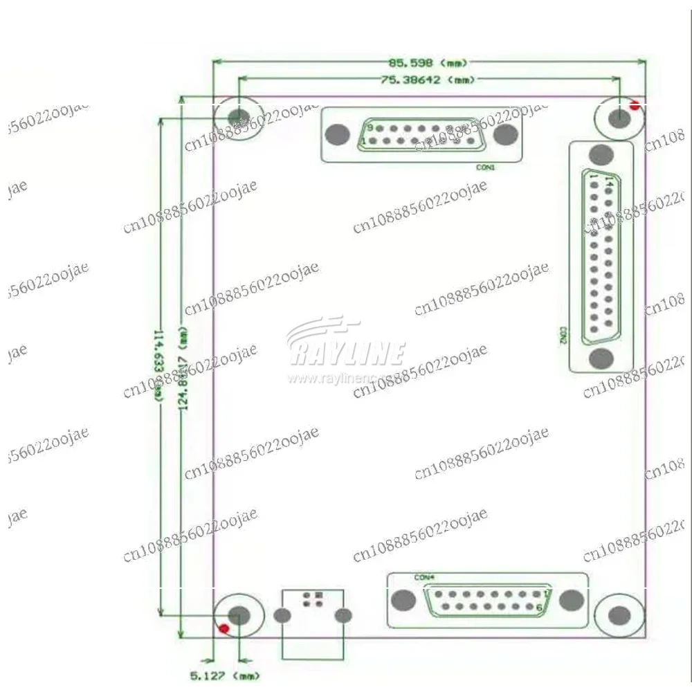 JCZ EZCAD V4 original version laser marking card laser control board Bjjcz Ezcad Parts Laser Driver Control Card