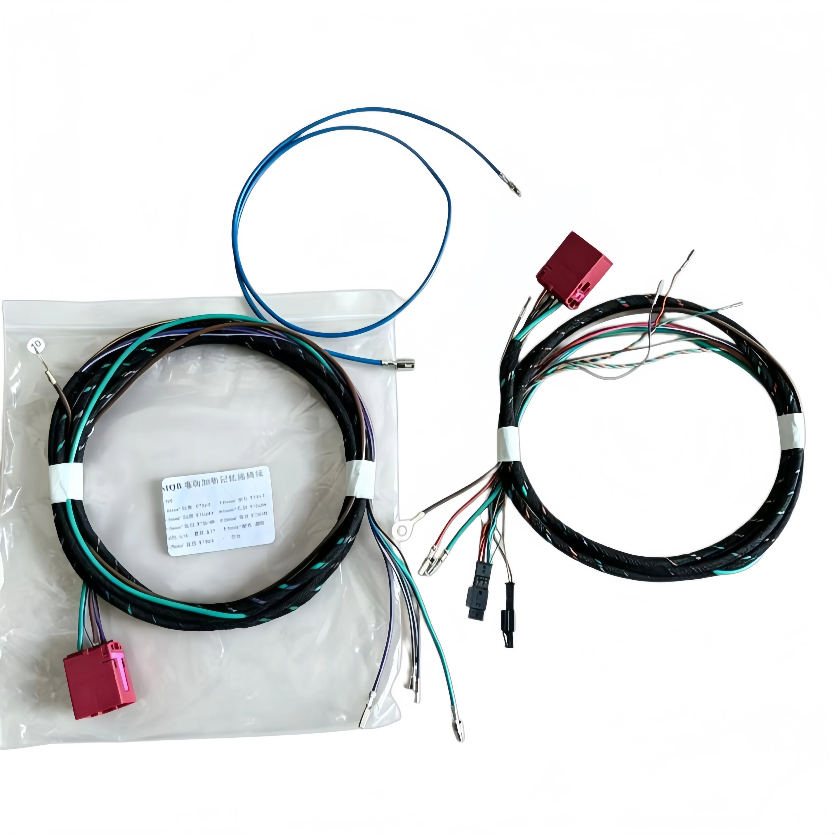 For VW Audi Skoda Passat B8 Tiguan Tayron MQB platform car upgrade with electric heating, ventilation, memory seat wires cables