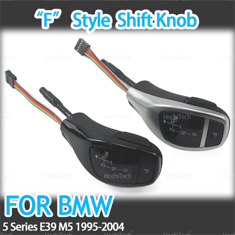 

Led PU Leather Sliver LED Gear Shift Knob Plug and Play Modification for BMW 5 Series E39 M5 1995-2004 Thumb Shift Knob