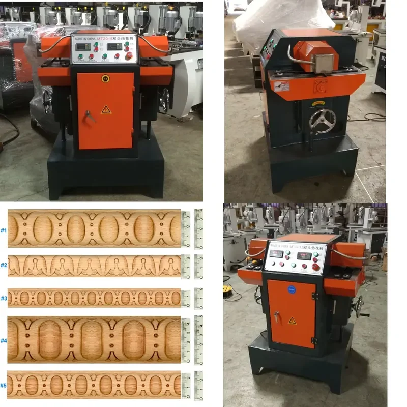 CE Certification Wood Branding Machine CNC Wood Engraving and Pattern Burning Equipment Double Head Wood Hot Stamping Machine