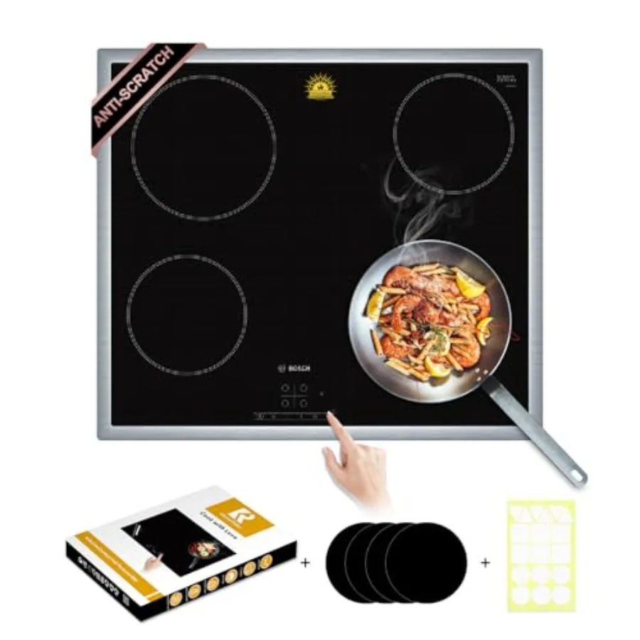 

Extra - Large Translucent Induction Cooktop tector Cover Mat 20.4" x 30.7 " ic 230°C (450℉) Heat-Resnt Range Covers for Electri