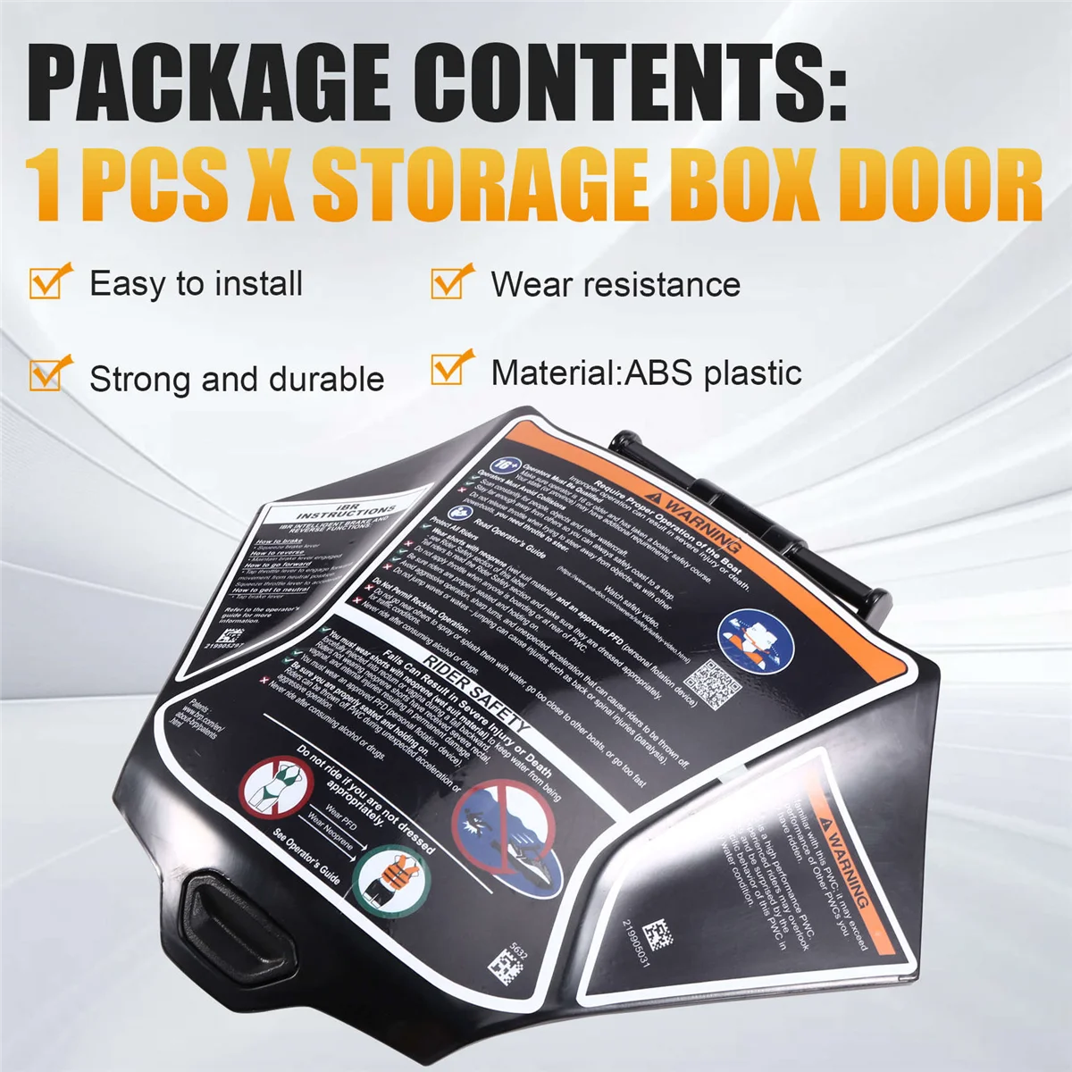 

Car Accessories Glovebox Lid Storage Box Door Glove Box Cover Replaces for Seado