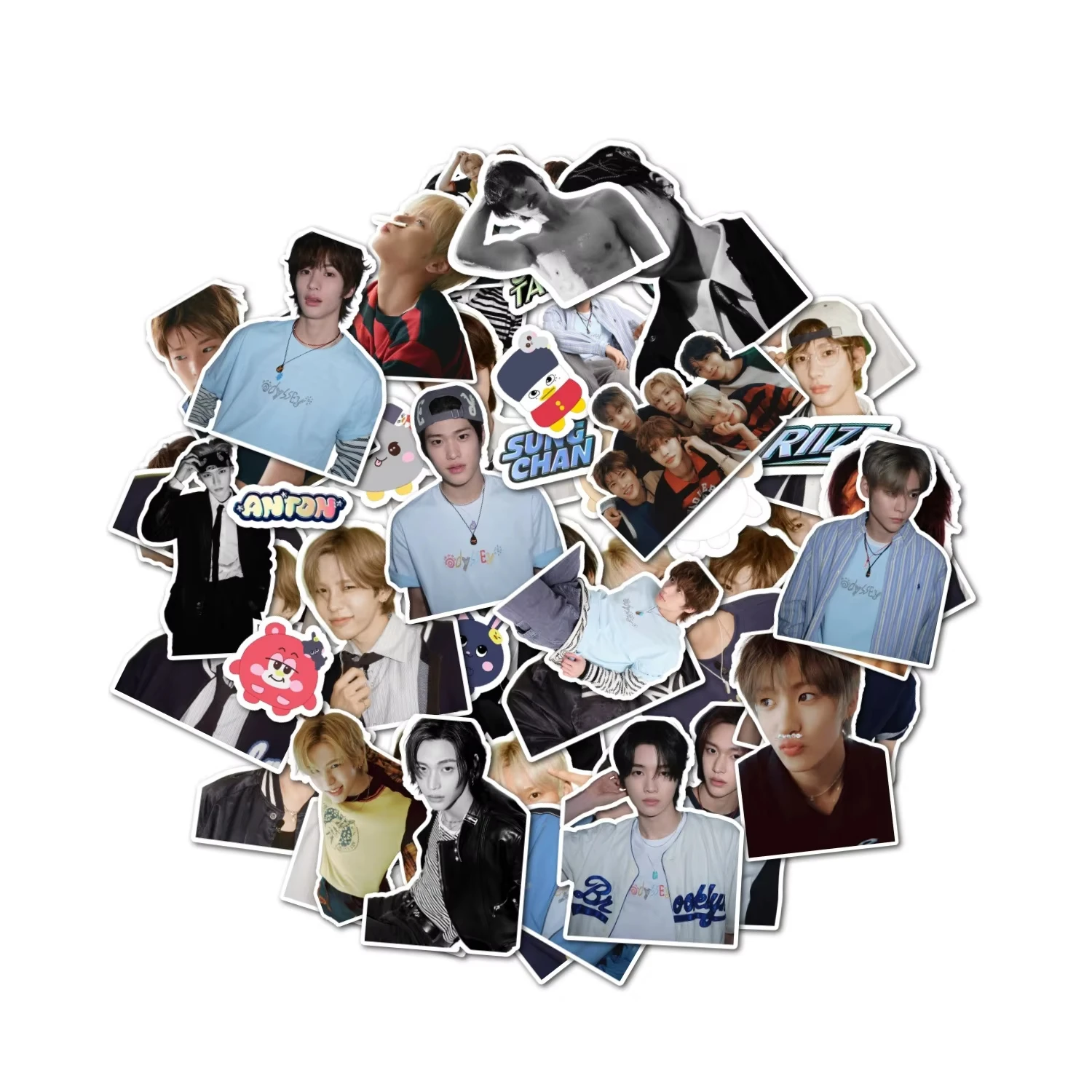 50 قطعة/المجموعة Kpop المعبود RIIZE ألبوم جديد أوديسي الديكور سجل القصاصات الهاتف المحمول ملصق أنتون WONBIN SHOTARO ملصق المشجعين الهدايا