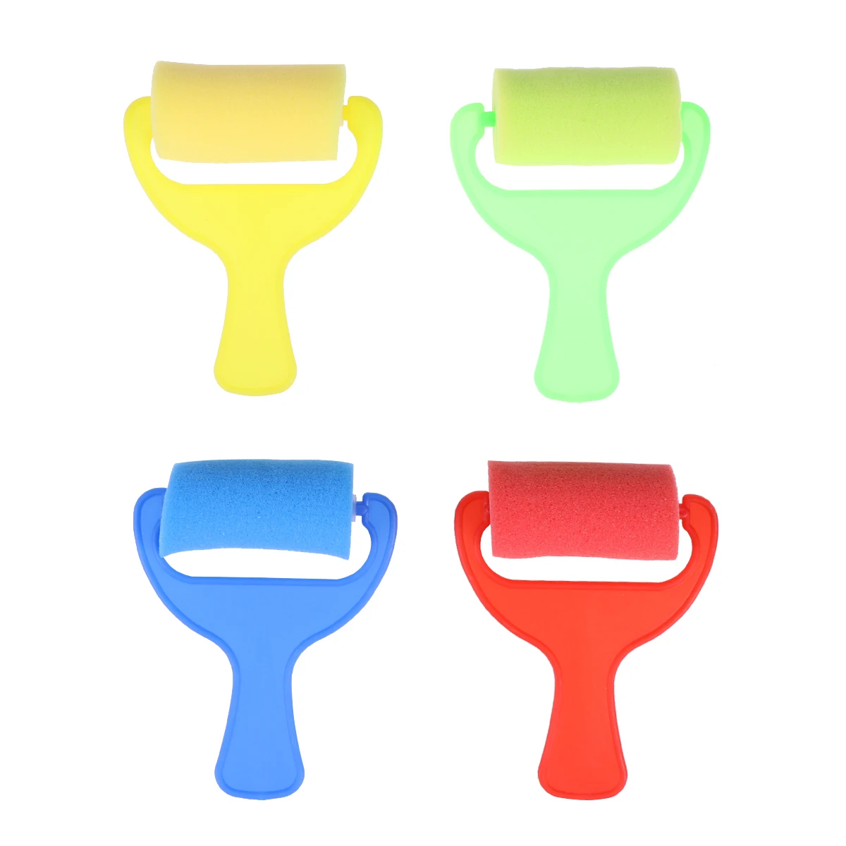 

8pcs Sponge Paint Roller Set Premium Foam Durable Kids Tool Portable Mini Size Great For Drawing Graffiti Painting Lessons