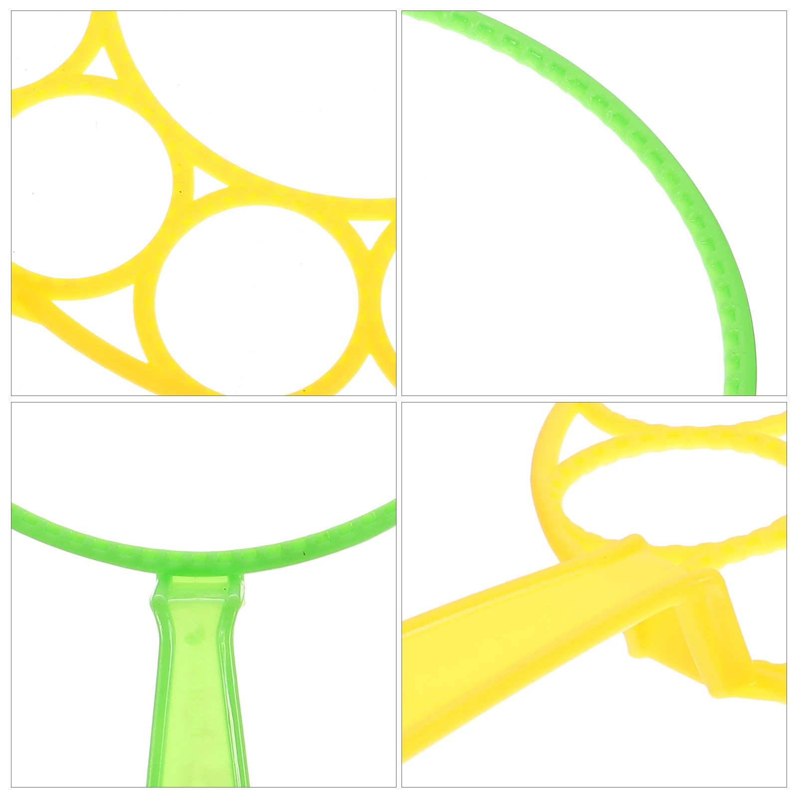 

1 set 1 Set Bubble Wand Bubble Maker Kit Outdoor Reusable Abs Material Large Bubbles Tool Set With Tray For