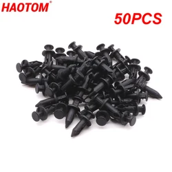 50PCS Fender Rivet Retainer Fastener Mud Flaps Bumper Push Pin Clips 8mm 5/16