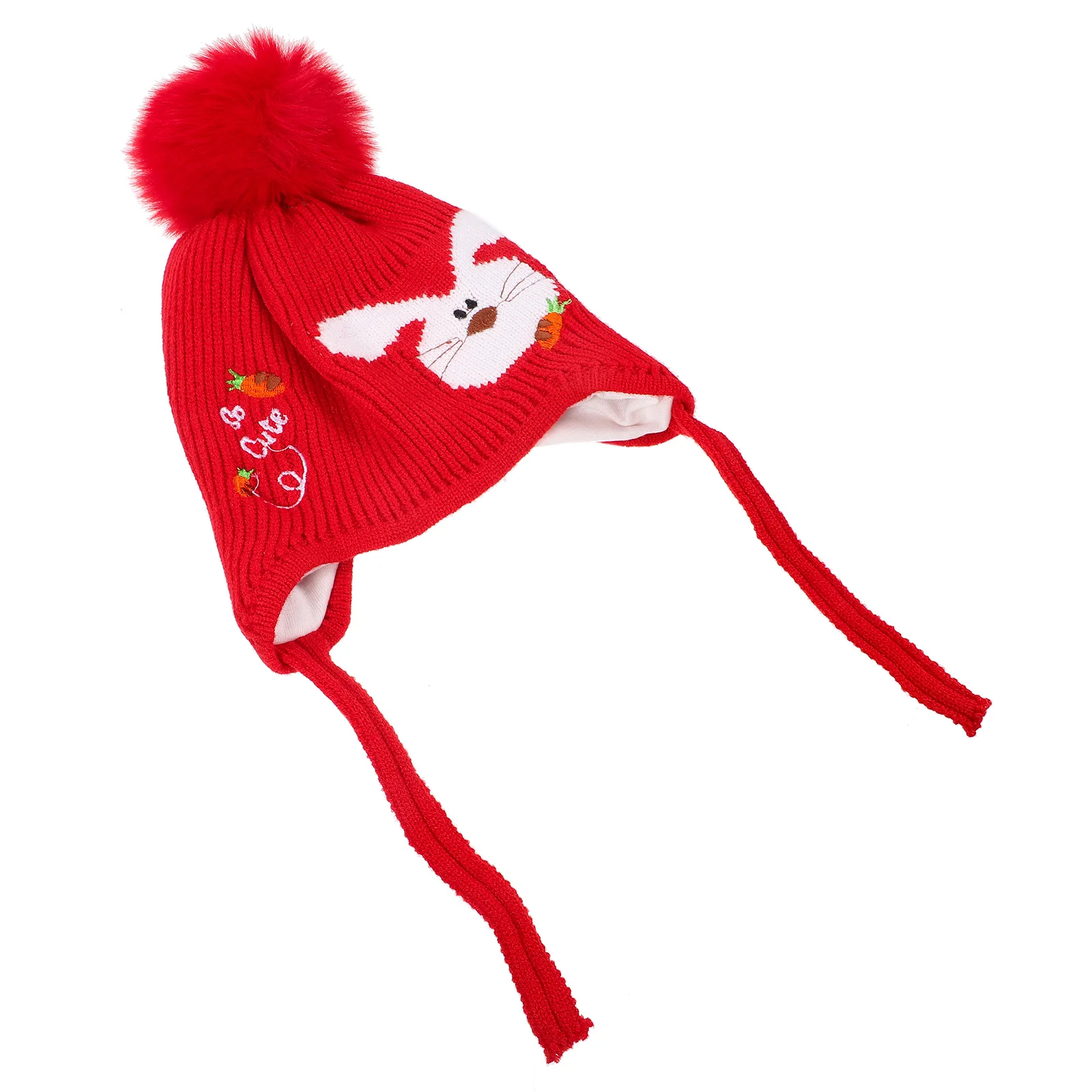 

1 шт. шерстяная детская шапка вязаная рождественская шапка мягкая теплая эластичная шапка идеально подходит для зимы на открытом воздухе забавный подарок для фото шерстяная шапка