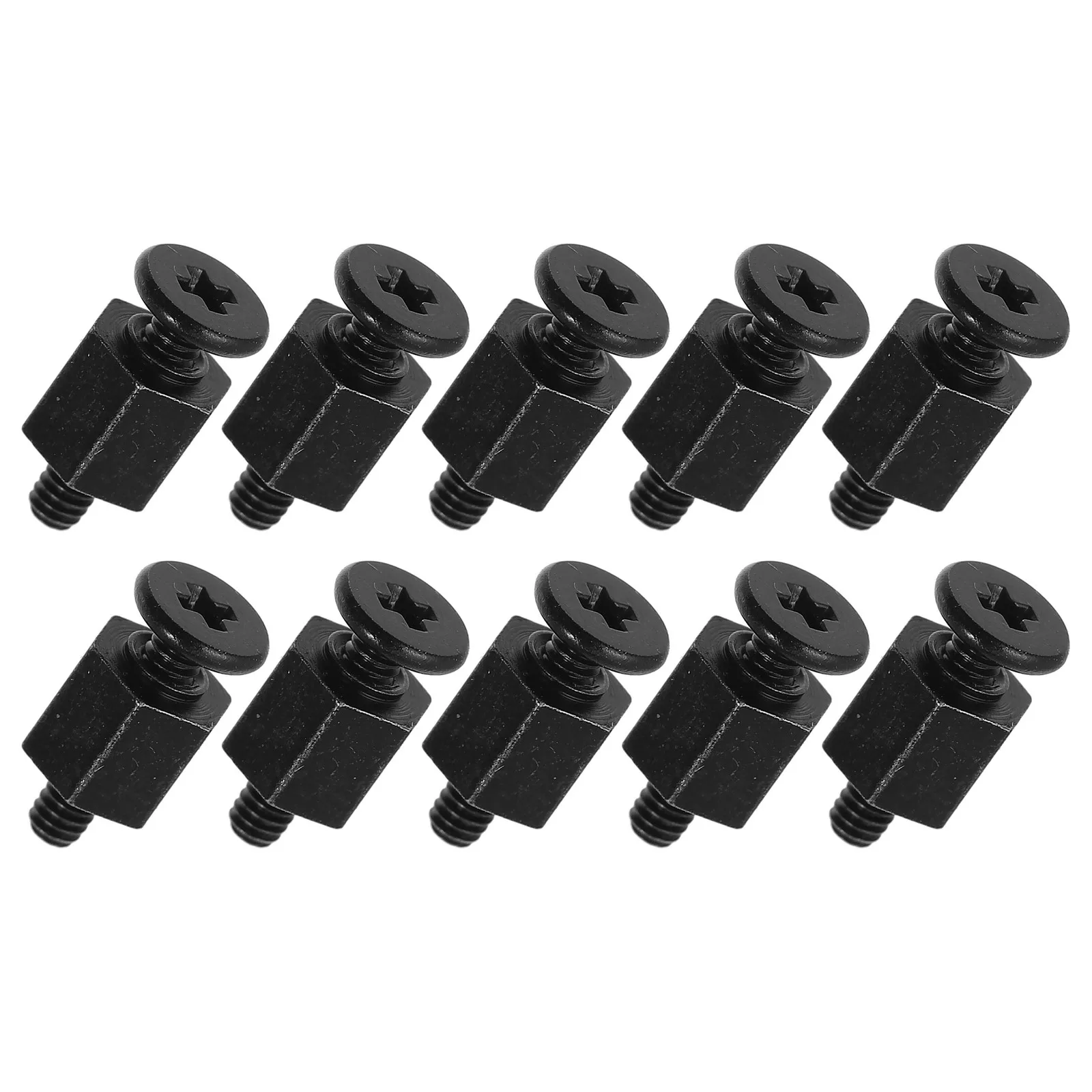 10Pcs M.2 SSD Hex Head Screws Sturdy Metal Mounting Kit Mount for Computer Motherboard SSD Hard Disk Accessory