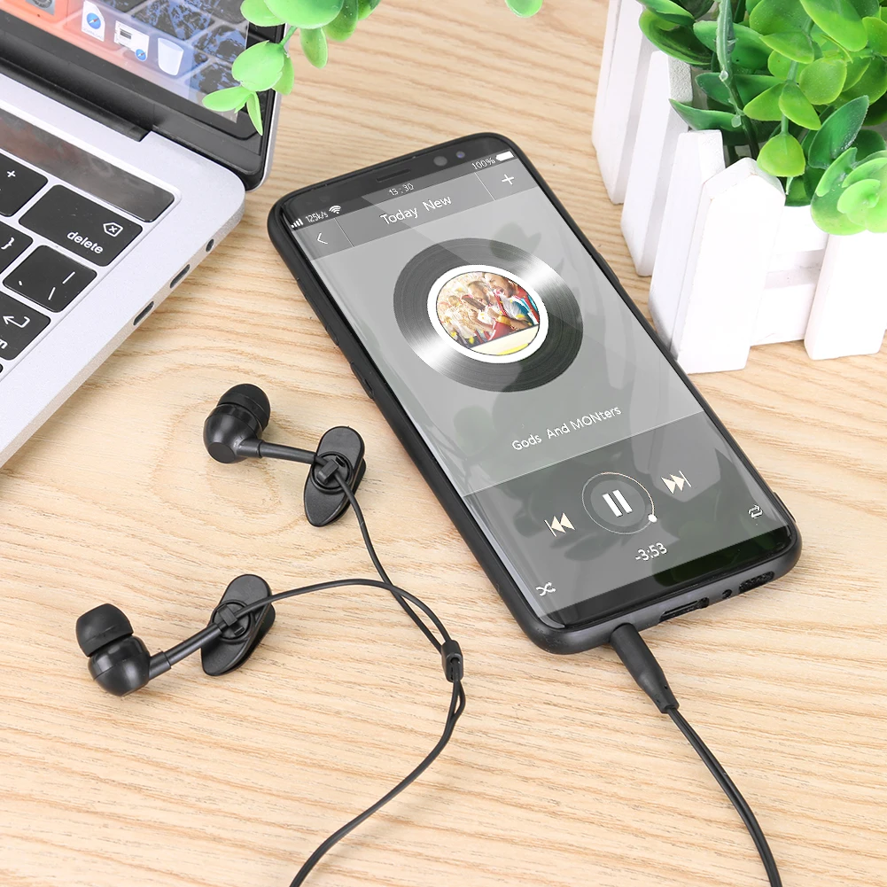 Short MP3 IPX8 Waterproof In-ear Earphone Headset Hifi Earbuds Swimming Sports Stereo Headphone Wired Earphone HIFI Earbuds