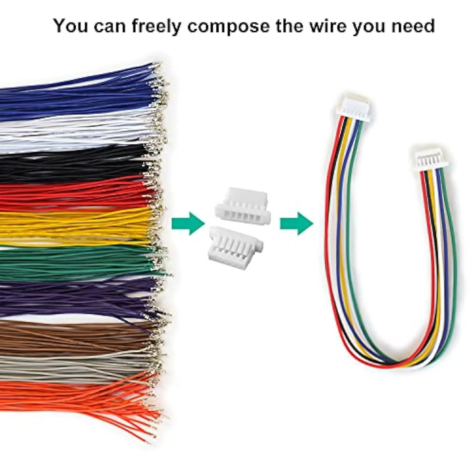 

[Новинка] Микроразъем JST-SH 1.0 с предварительно обжимными кабелями премиум-класса 28AWG, корпус разъема SH 1,0 мм (комплект SH)
