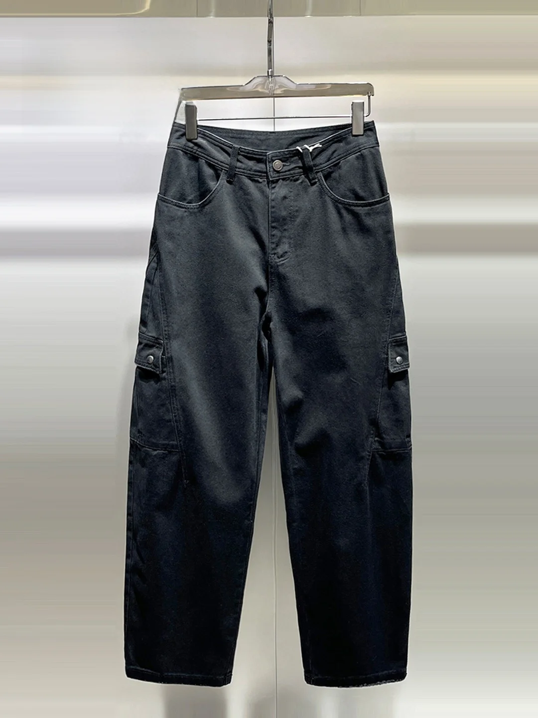 

Мужские повседневные свободные хлопковые рабочие брюки в винтажном стиле, удобные для поездок на работу, универсальные, осень 2025