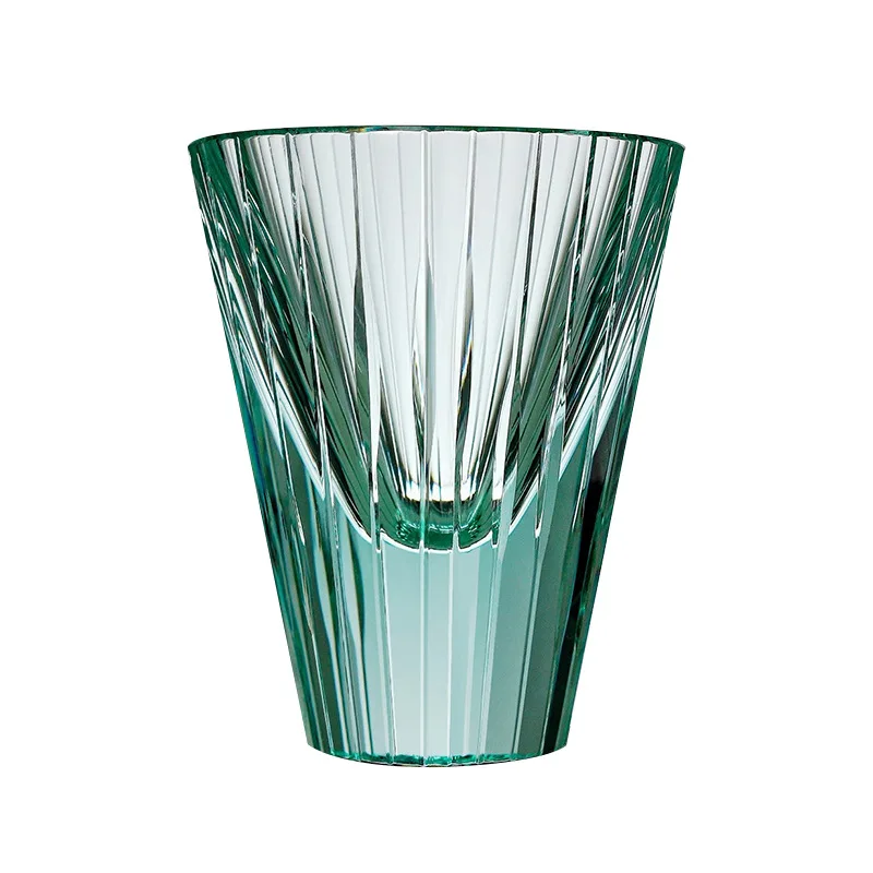 

High-end K9 lead-free crystal cup whiskey foreign wine cup, creative hand-carved spirit cup