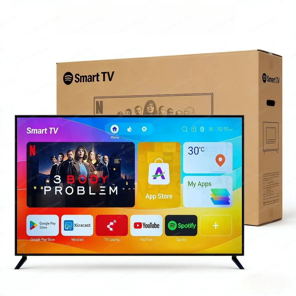 32 43 50 55 65 75 85 100 inch 4K Ultra HD Smart TV, resolution 1920 * 1080