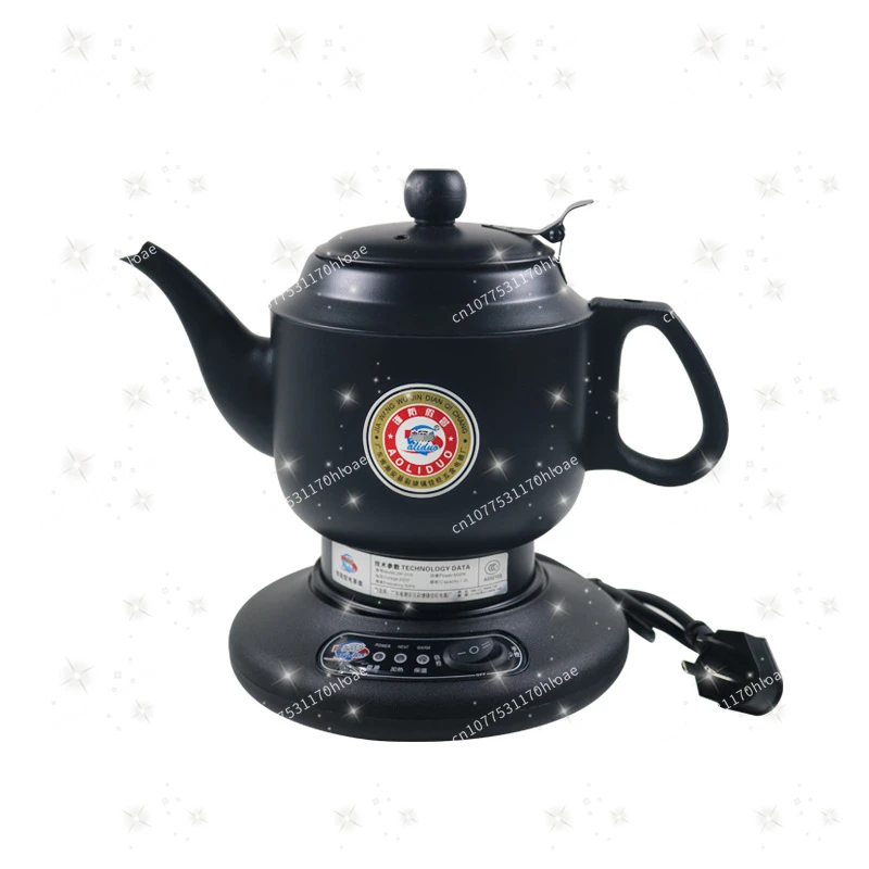Small long-spout electric water kettle, thermal electric teapot, kung fu tea making, automatic power off, decorative jar