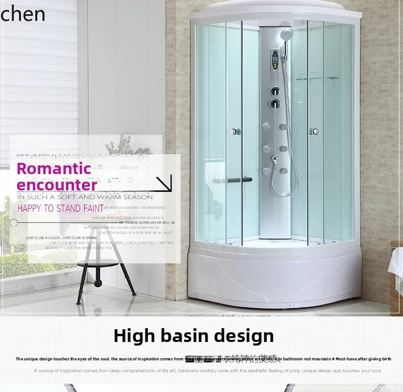 integral shower room integral toilet bathroom steam sauna bath rectangular bath room