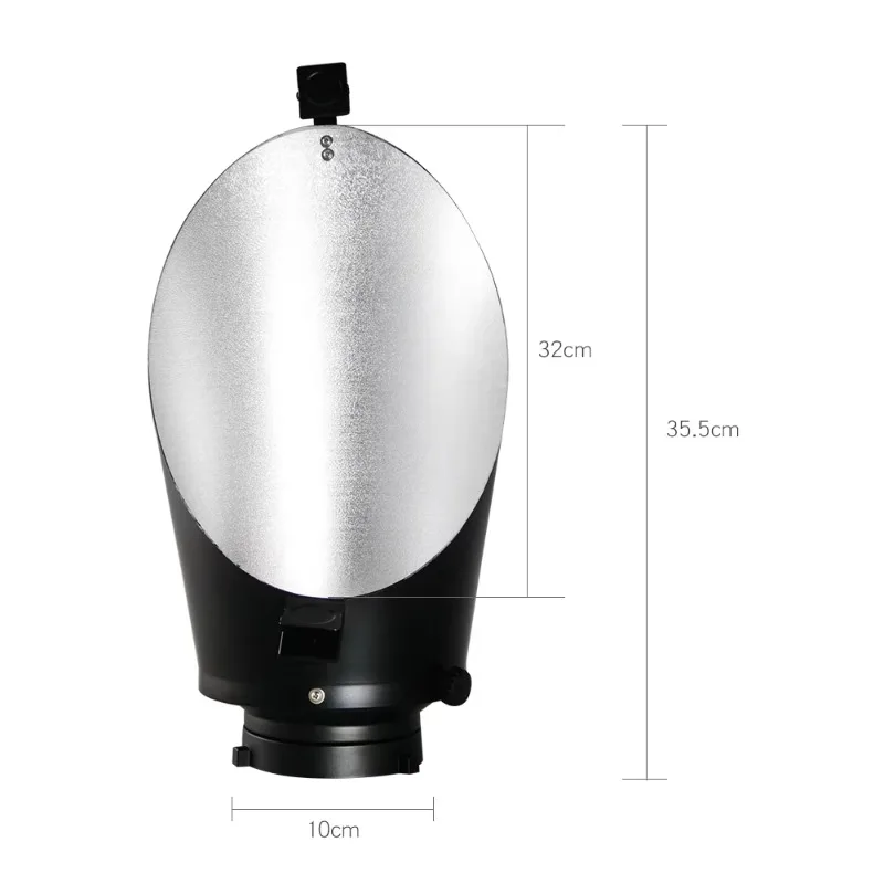 Copertura del riflettore obliquo Riflettore di retroilluminazione di sfondo premium con supporto Bowens a clip