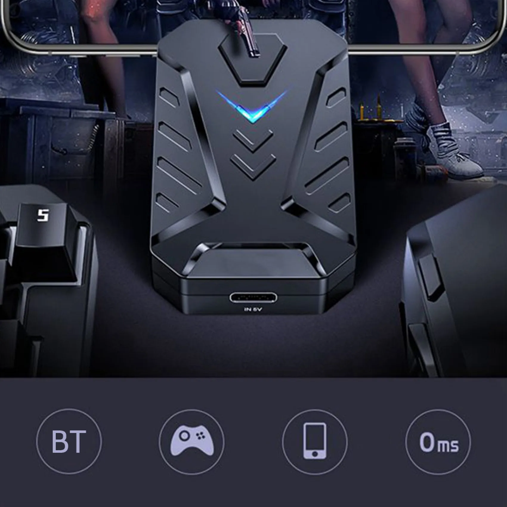 -A94Z محول لوحة مفاتيح الألعاب المحمولة والماوس محول MIX LITE وحدة تحكم الهاتف المحمول لمحول Android