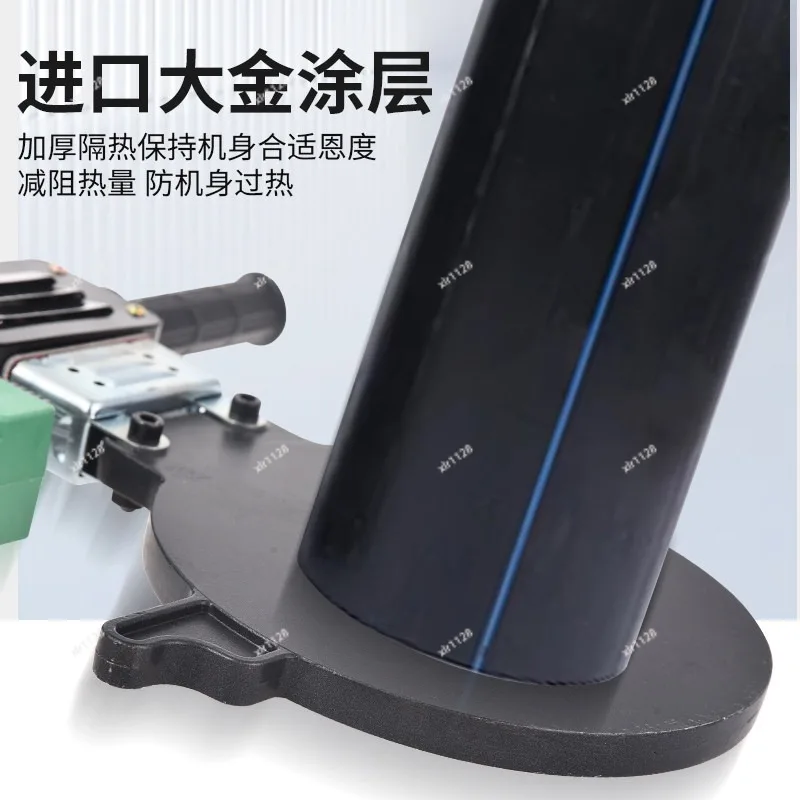 Manual PE Pipe Butt Fusion Welder Digital Heating Plate for Siphon Drain Pipeline Welding
