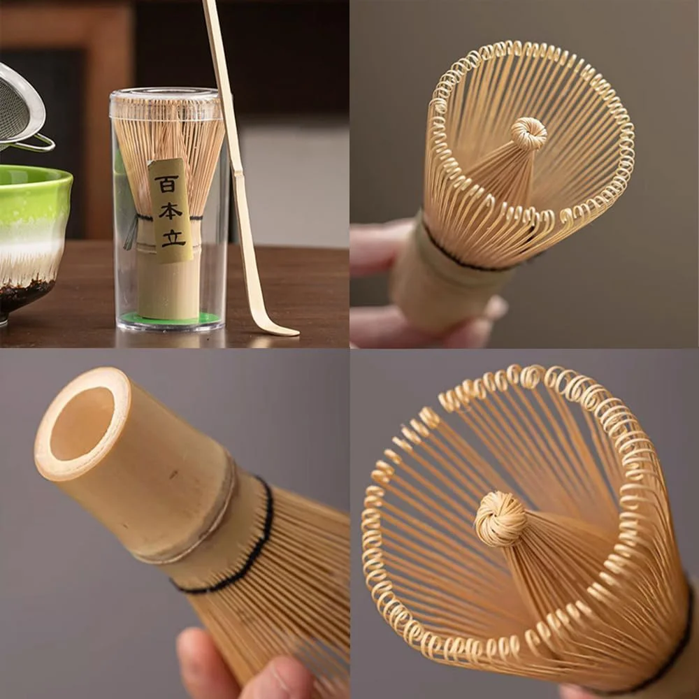 Ensemble de 6 bols à matcha en céramique avec fouet, bol et cuillère, idéal pour la Saint-Valentin, la fête des mères, la fête des pères, Thanksgiving