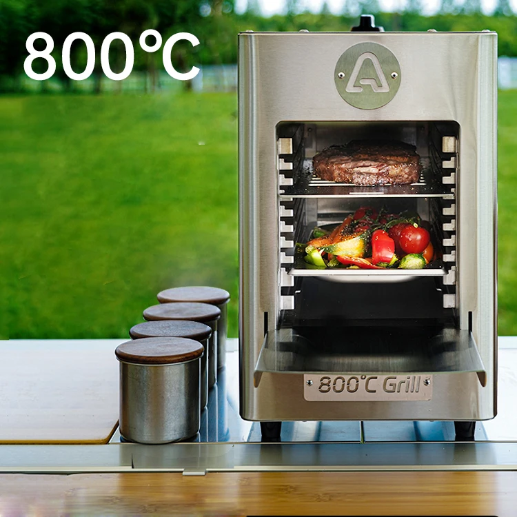 

Indoor Outdoor Portable Gas High-Temperature 800 Degrees Steak Oven Stainless Steel Barbecue Oven Steak Machine