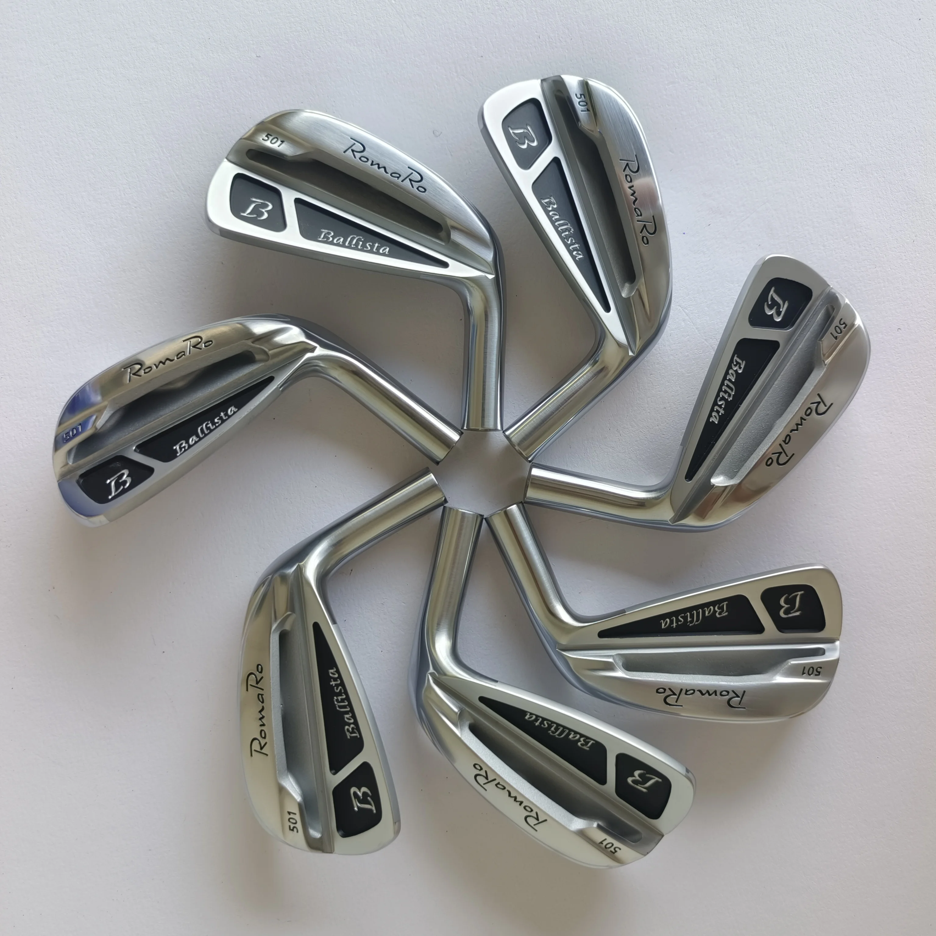 JUNYUE Golf  501 Soft Iron Forged Silver, Set of 4-P, Seven in Total