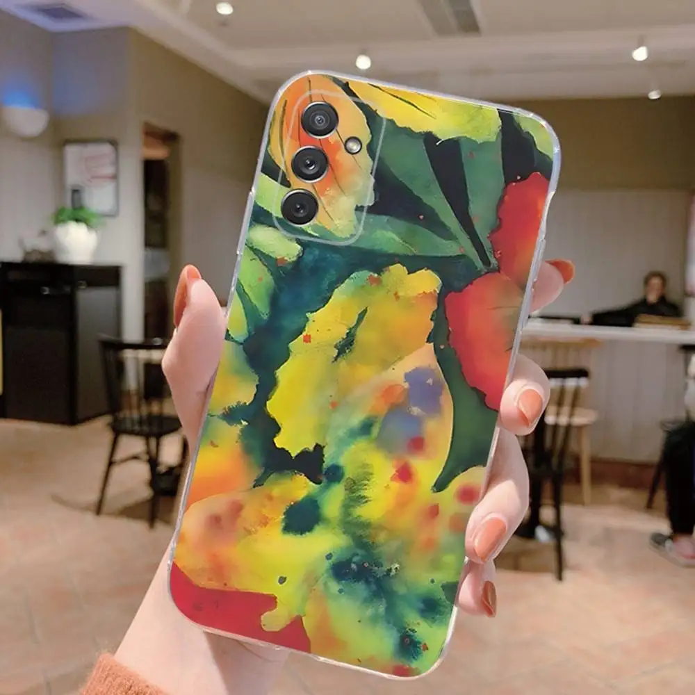 Coque de téléphone à demi-retour musical pour Samsung S 23,22,10,9,8 A 71,52,51,30,21S,12 PIus,E,Lite Note20, Ultra transparente et souple