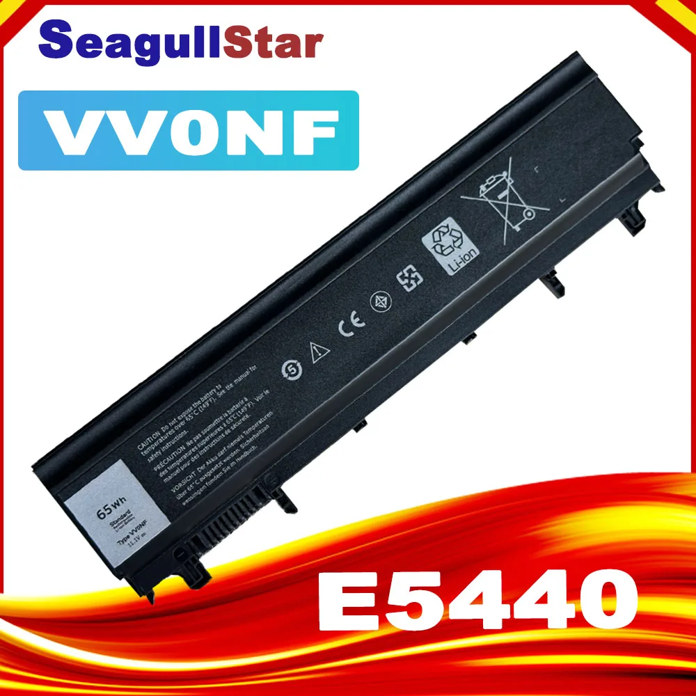 VV0NF Laptop Battery for DELL Latitude E5440 E5540 Series VJXMC N5YH9 0K8HC 7W6K0 FT6D9 11.1V 5200MAH