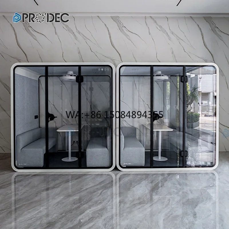 Privacy Workplace Phone Soundproof Metal Office Pods