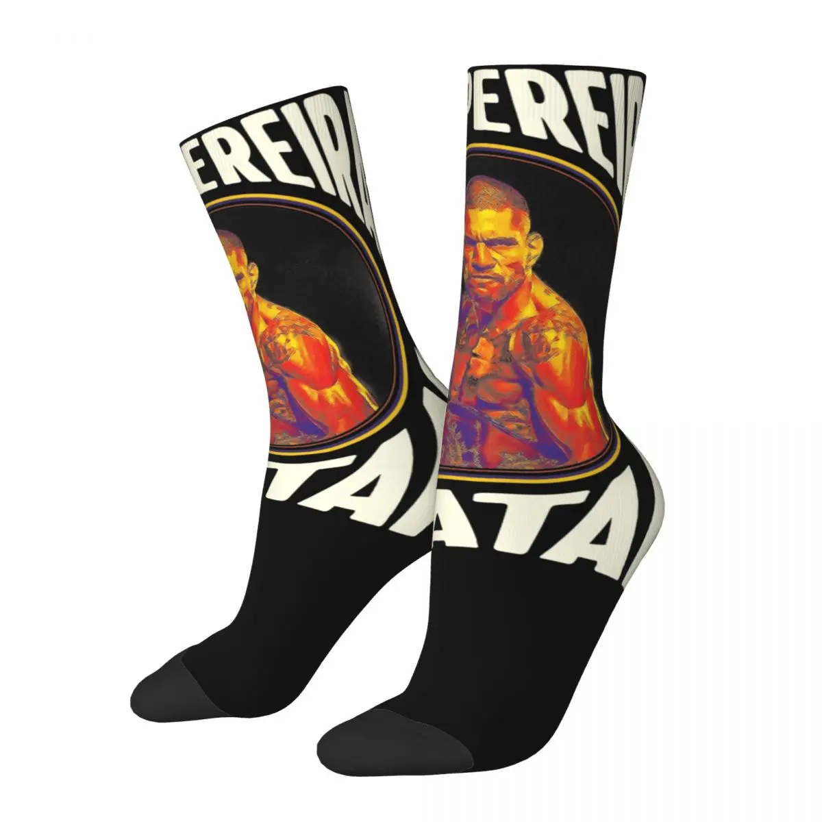 Cool Alex Pereira Fighter Theme Socks Accessories for Female Male Flexible Print Socks