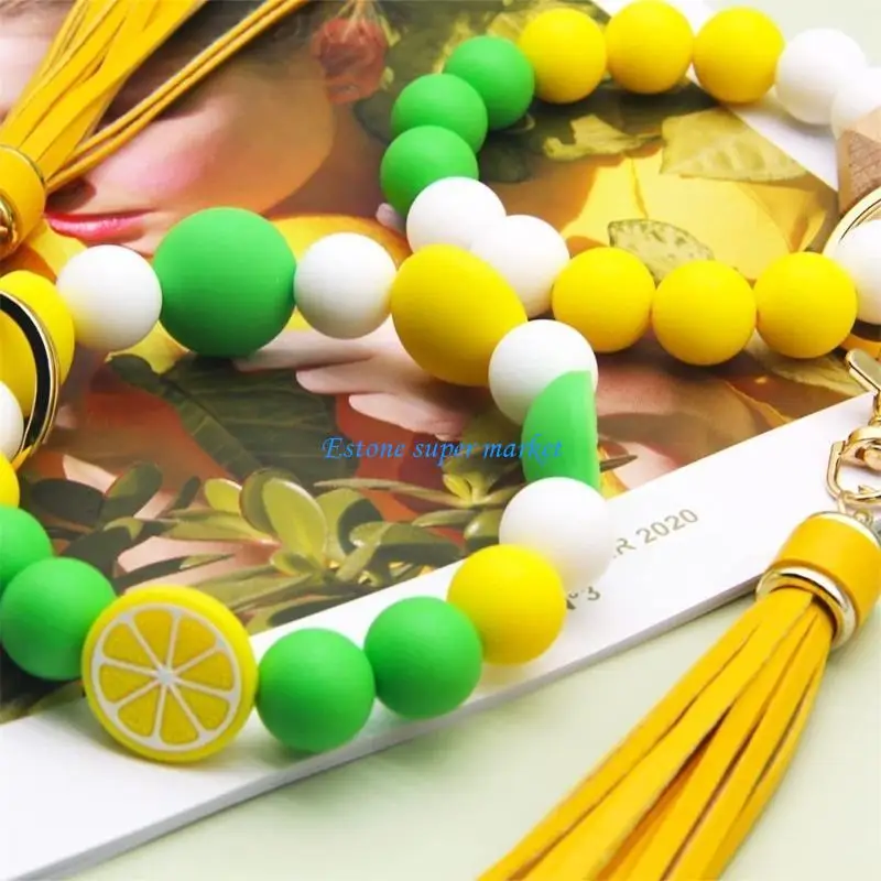 090b Candy Color Silicone Bead Baby Jewelry Acessórios DIY