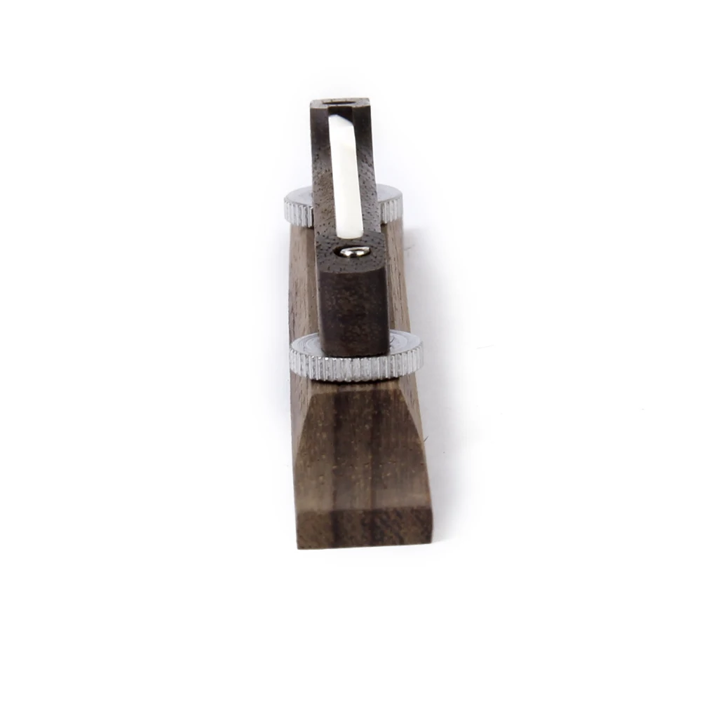 

Archtop Guitar Rosewood Bridge Bone Saddle Fixed Bridge for Electric Guitar Sound Improvement