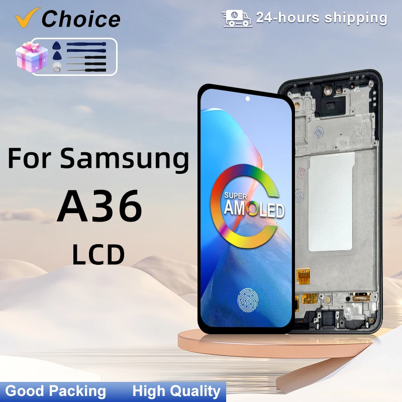 amoled-choice-for-samsung-galaxy-a36-display-a366-lcd-touch-screen-digitizer-assembly-for-samsung-a36-lcd-sm-a366e-sm-a366b