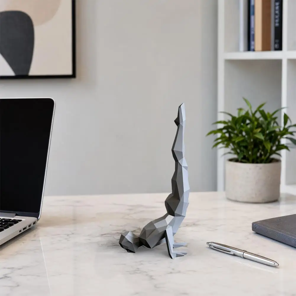 3d Printed Figurine Minimalist Home Decoration 3d Printed Upside Down Rock Climber Figurine Unique Desktop Art for Climbing